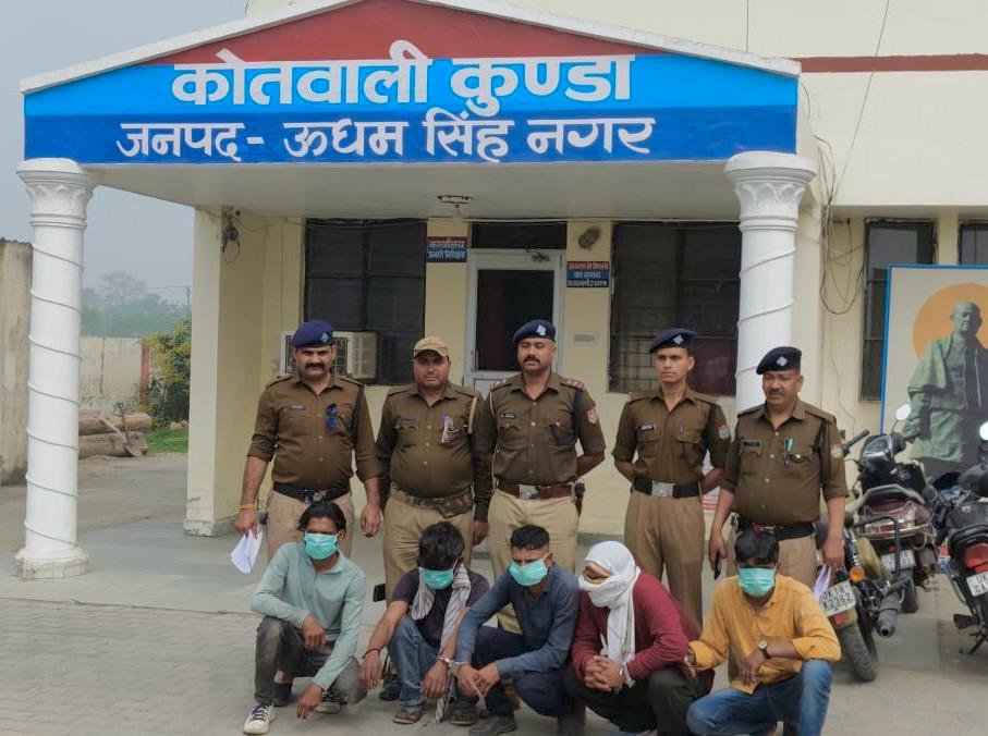 कोतवाली कुंडा पुलिस की वारंटियों के खिलाफ ताबड़तोड़ कार्रवाई,लंबे समय से फरार चल रहे 5 वारंटियों को दबोचा